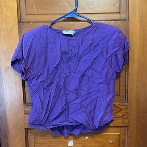 Lavender Purple Women's Blouse by Divinity